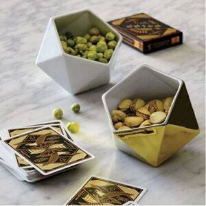 CB2 Set of 2 Small Geometric Dishes